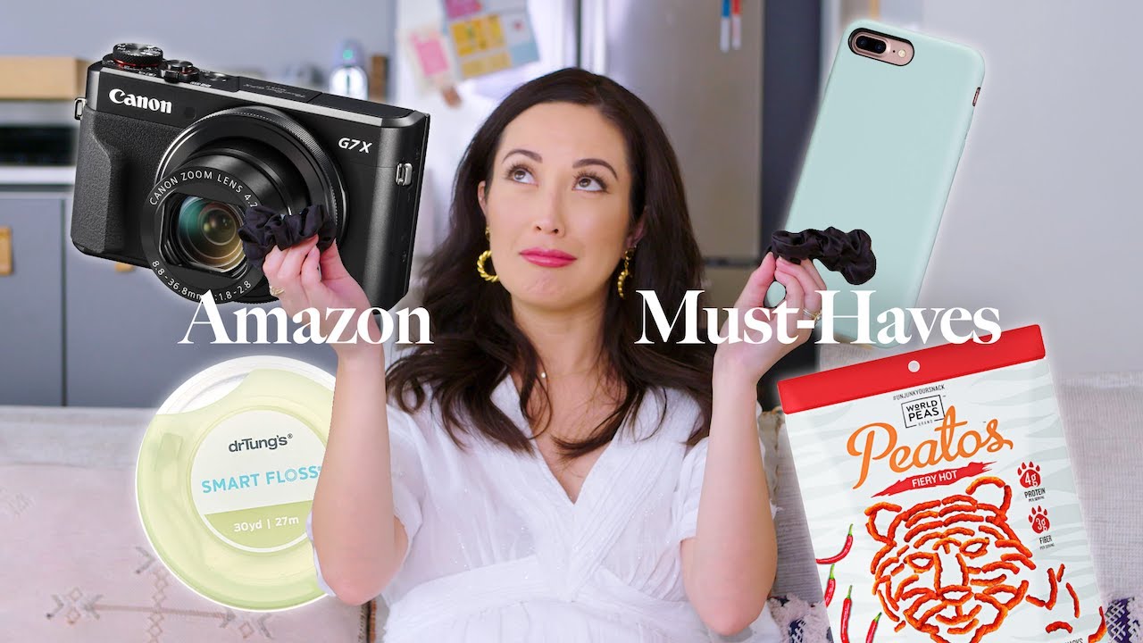 Amazon Must-Haves 2019: Vlog Camera, Bed Sheets, Snacks, & More! | Susan Yara