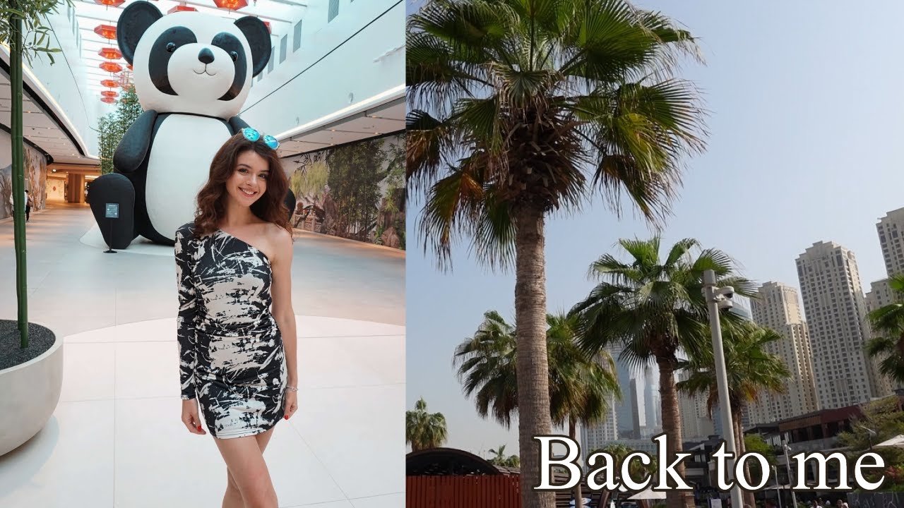 New hair, Beach & Dubai China Town | Dubai Diaries | ChloeLockley