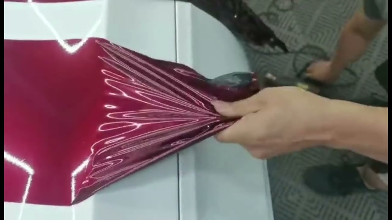 Ravoony Car Wrap VS Another Brand Tensile Strength Test