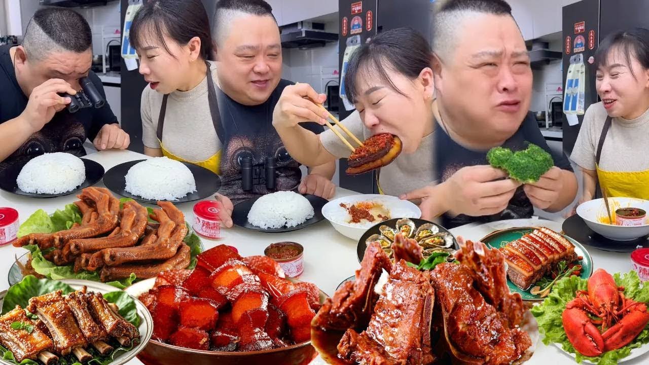 My foolish husband thought he was clever, but little did he know I'd end up eating braised pork.