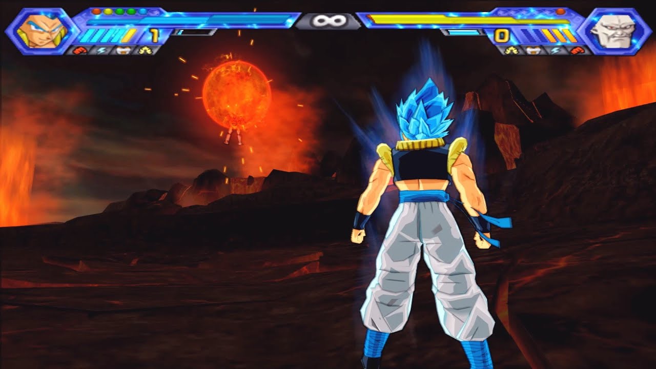 【TAS】Gogeta SSJ Blue VS GT Villains (Enhanced Red Potara) | DBZ: Budokai Tenkaichi 4 Beta 13.5
