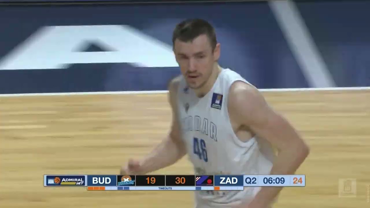 AdmiralBet ABA League 2022/23 highlights, Round 20: Budućnost VOLI - Zadar (4.3.2023)