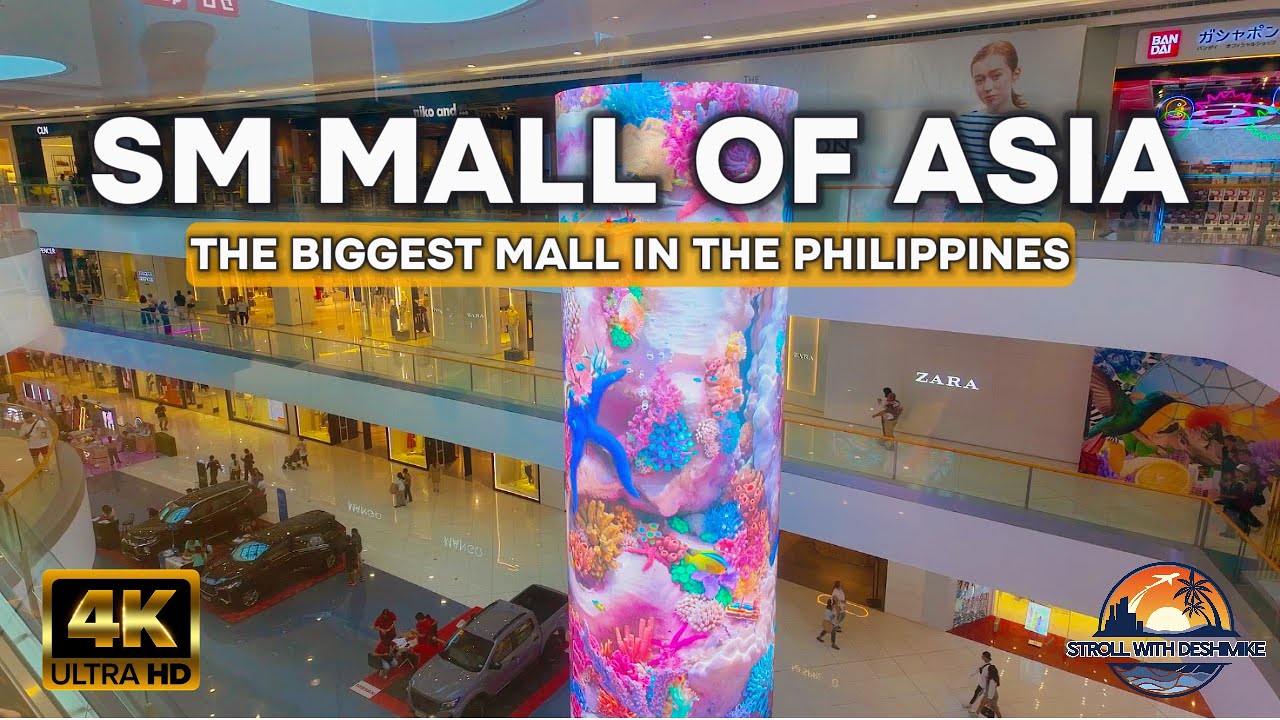 SM MOA Walking Tour | Discover Manila’s Largest Mall!