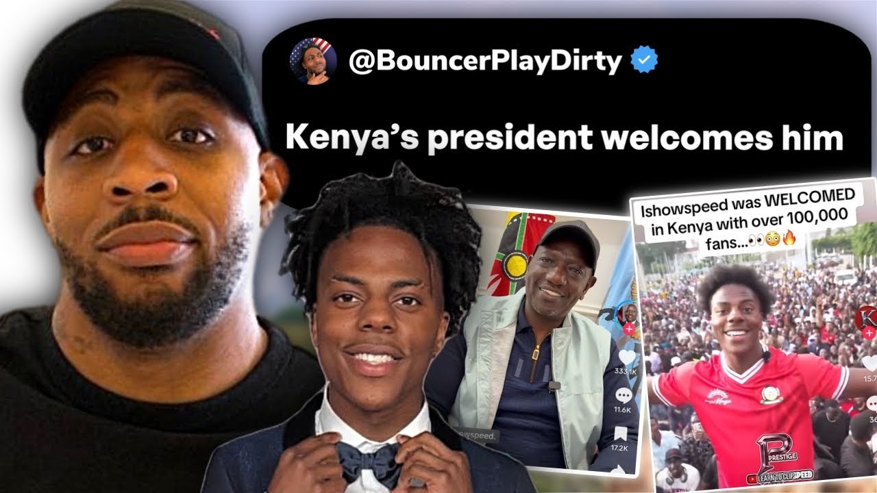 IShowSpeed Takes Over Kenya & 100,000’s Of People Show Up (Live Footage)