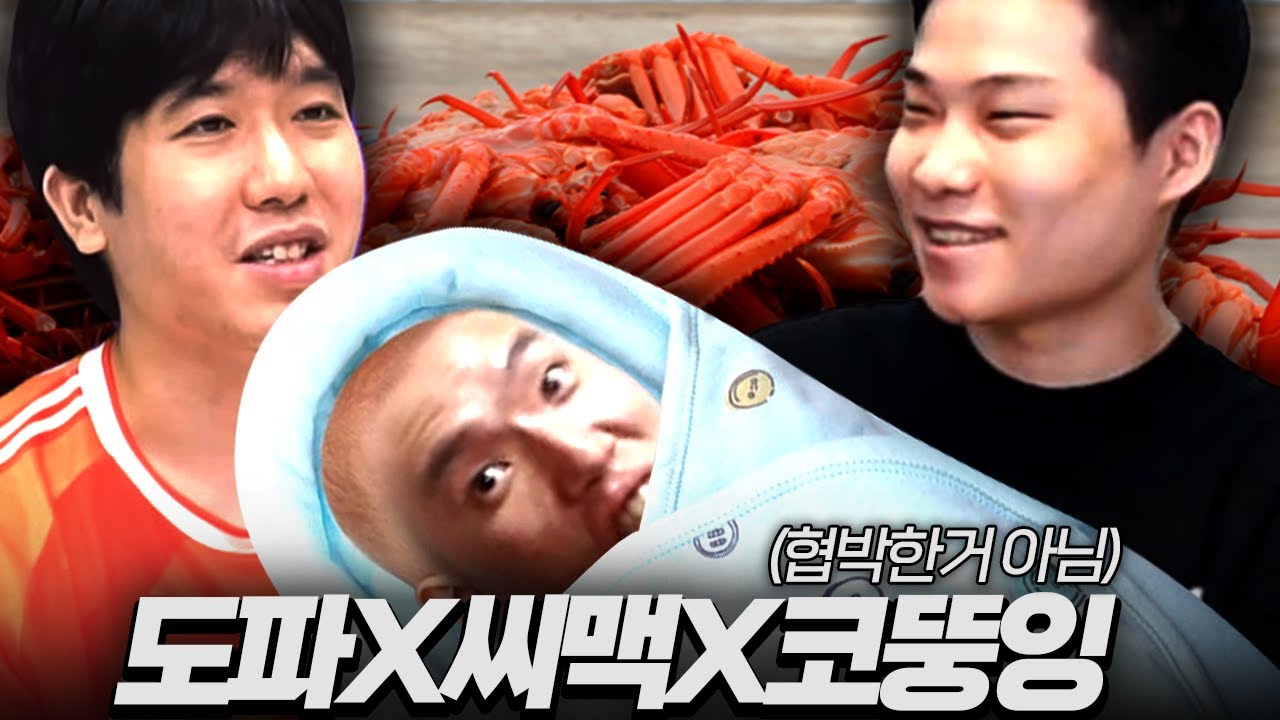 도파형이 사준 80만원짜리 대게 (feat 씨맥)