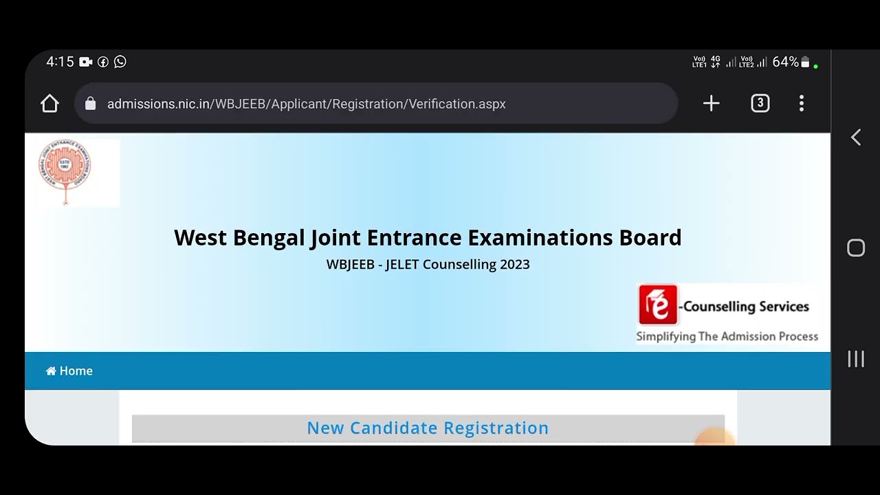 JELET 2023 Counselling Started | JELET 2023 Counselling will be started@reestudy90