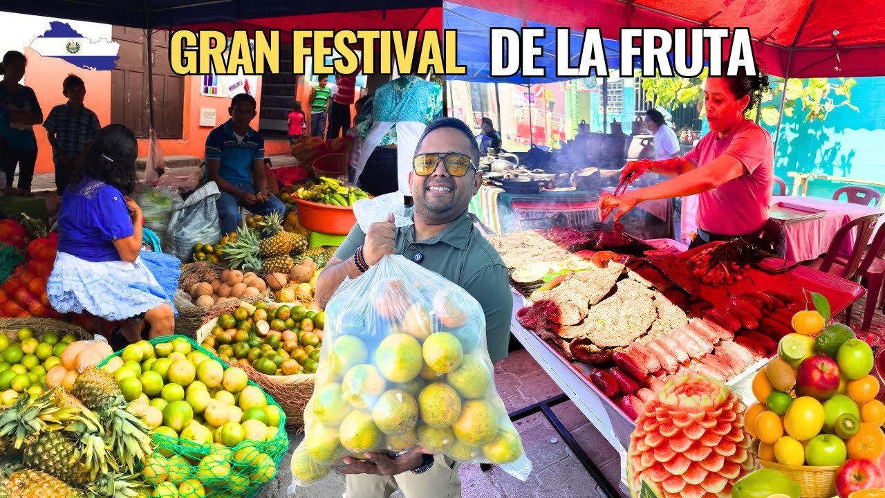 GRAN FESTIVAL DE LA FRUTA EN SAN PERO NONUALCO la Capital de la frutas cítricas 