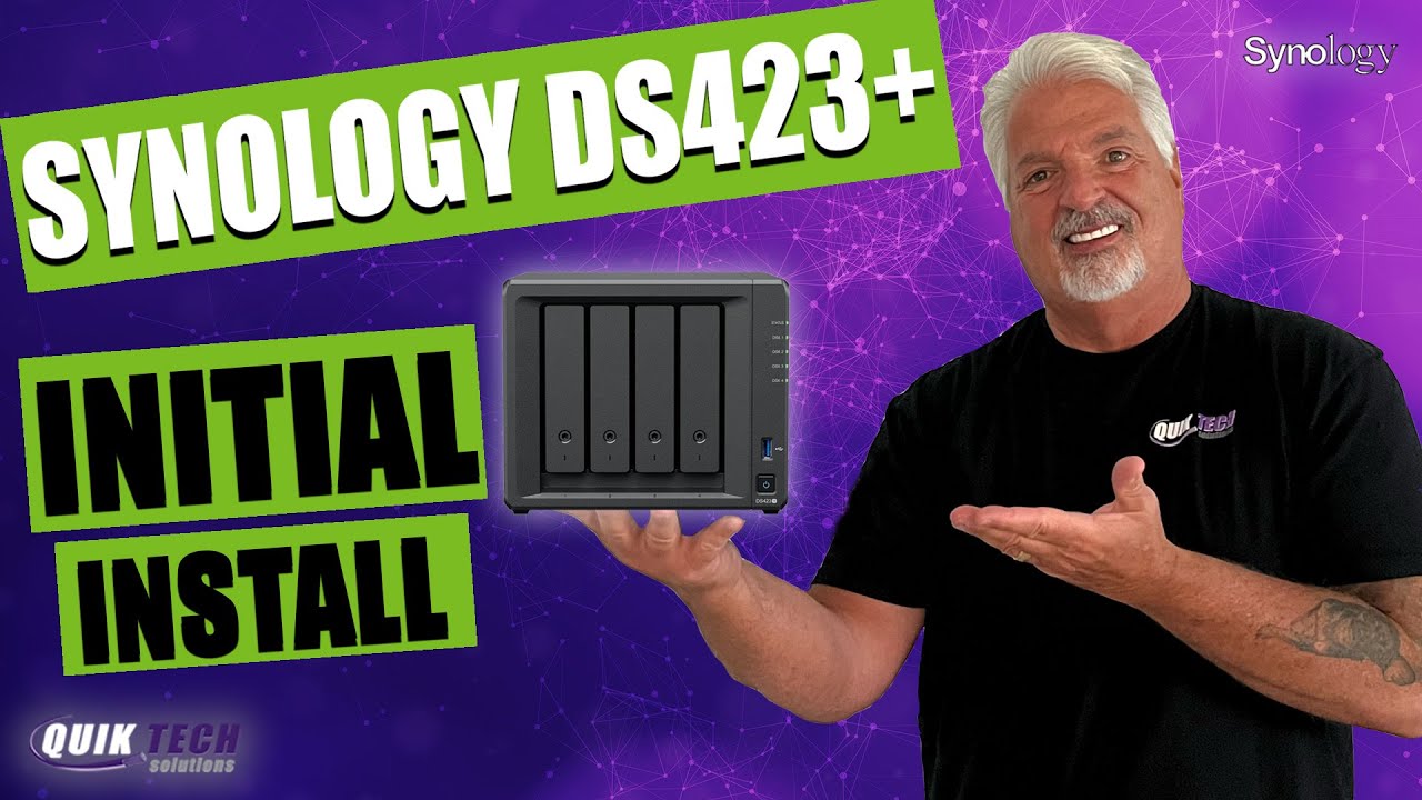 Первоначальная настройка Synology DS423+