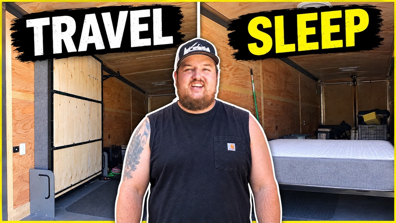 Cargo Trailer Low Roof Murphy Bed