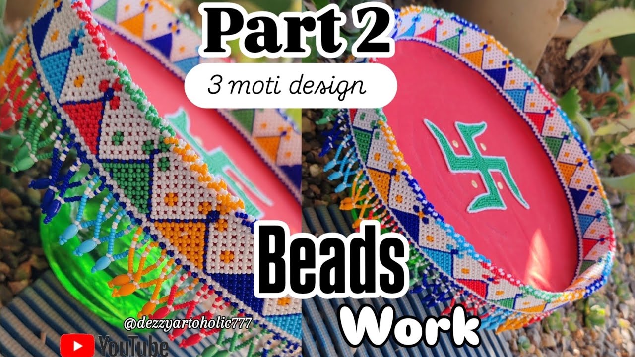 Part2/Dal moti thali/lagan ni thali/decorate moti ni thali @dezzyartoholic777  #viral #tranding #diy