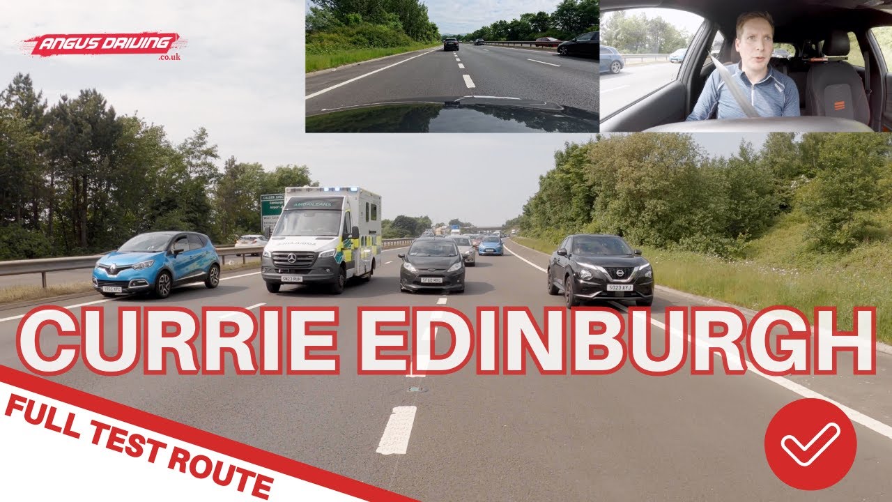 Conquer Your Driving Test: Edinburgh Currie Route Insights & Tips for 2024