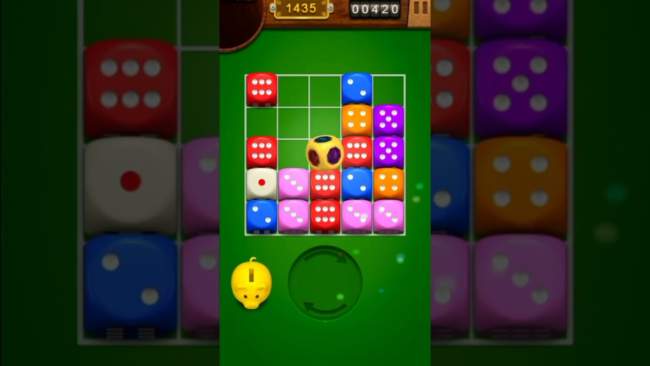 Merge dice puzzle game!Dicedom - Merge #gameplay #merge#dice