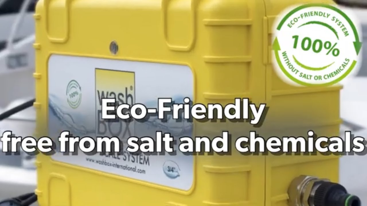 washBOX portable anti lime scale softener