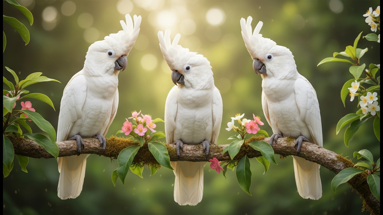 🌿 Beautiful Relaxing Piano with Bird Sounds | Tranquil Nature Sounds for Sleep, Study & Relaxation