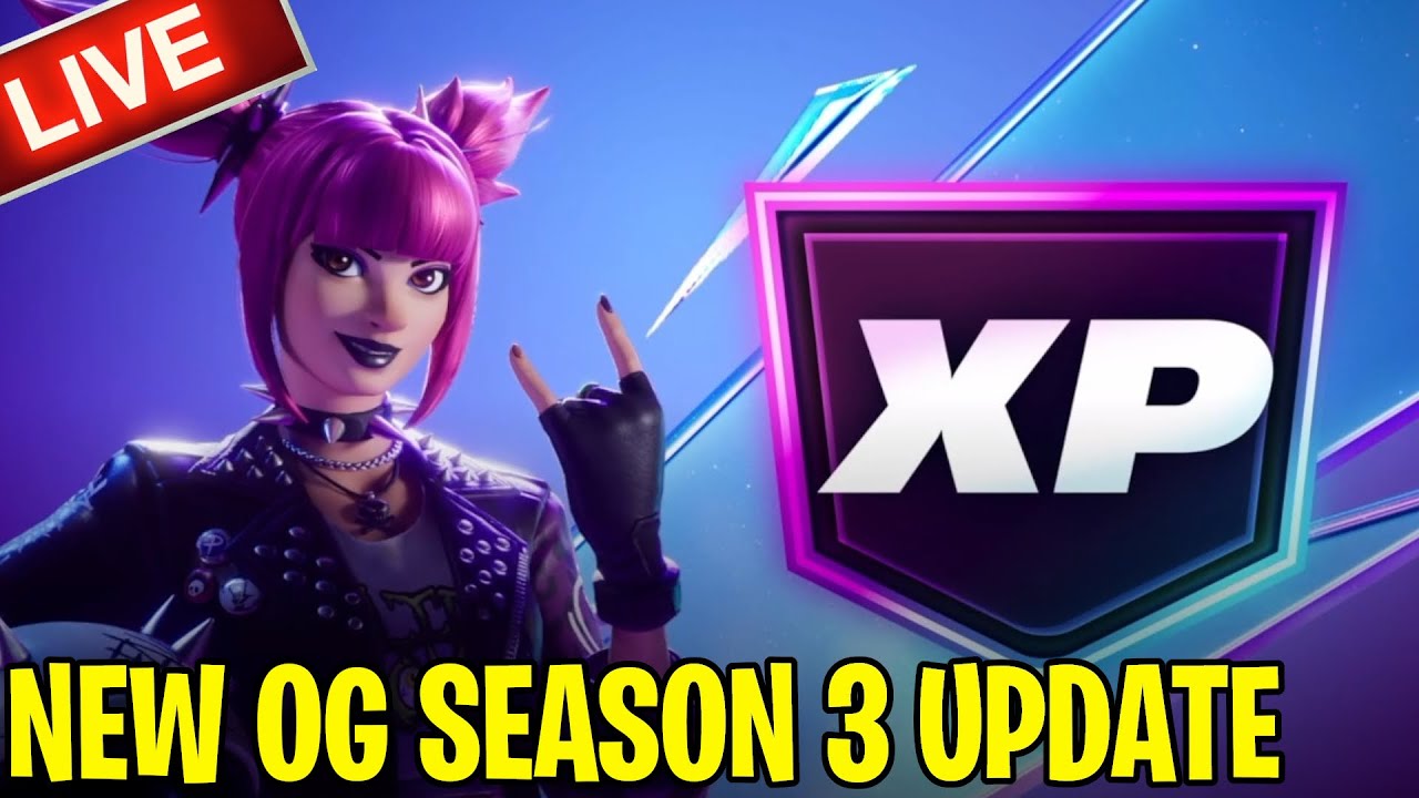 🔴*NEW* FORTNITE OG CHAPTER 1 SEASON 3 UPDATE & WEEKLY CHALLENGES COME JOIN IN