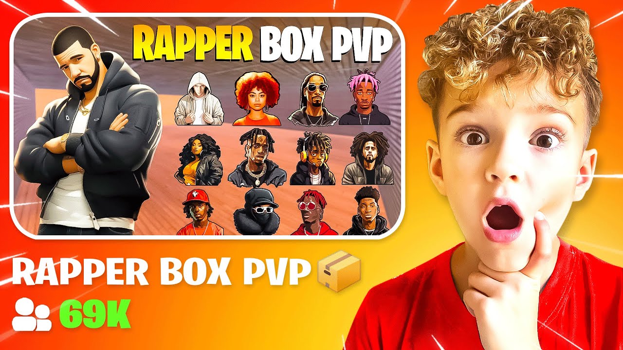 FINDING THE STRONGEST RAPPER IN FORTNITE BOX FIGHTS!