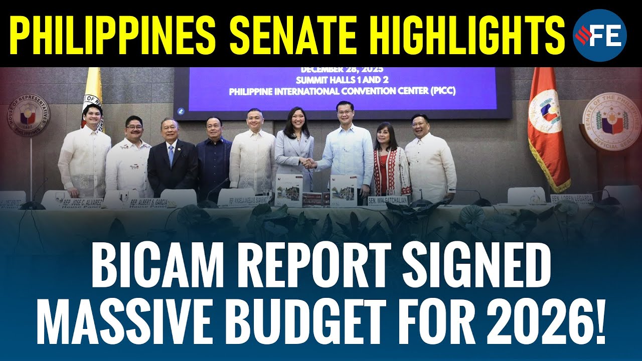 Philippines Budget 2026 | Bicam Report Signed! ₱6.793 Trillion Budget Approved-What It Means?