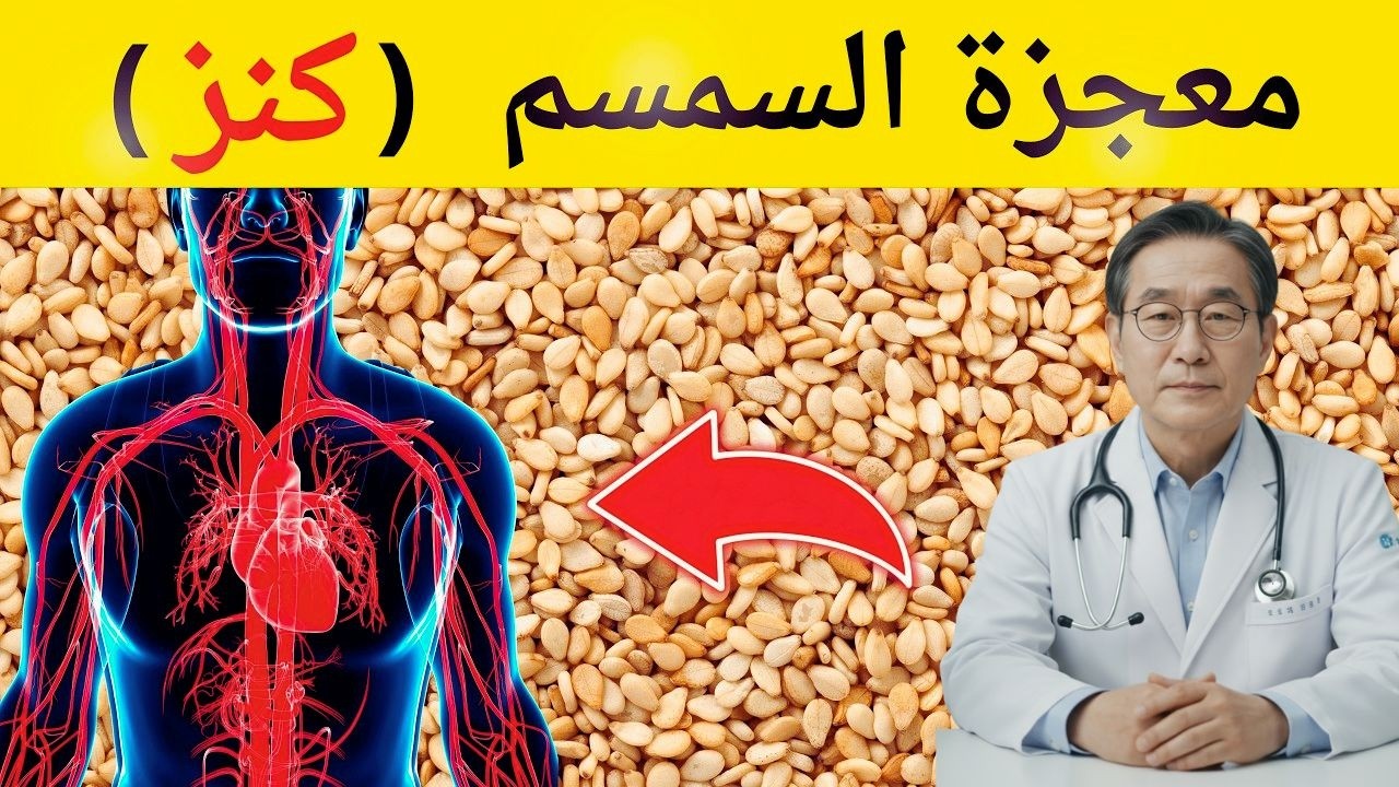12 فائدة مذهلة للسمسم ستغيّر صحتك بالكامل! تناوله يوميًا وشاهد الفرق بنفسك!