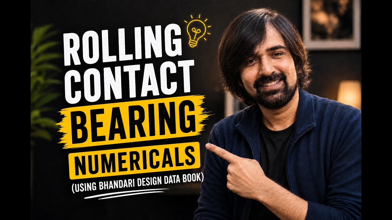 Rolling Contact Bearing Numericals - 1