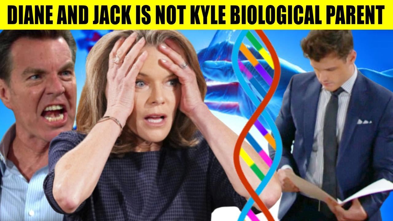 Y&R Spoilers Kyle is shocked that he is not Jack and Diane's child - who are the biological parents?