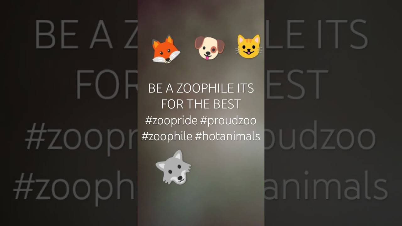 BĄDŹ ZOOFILEM TO DLA NAJLEPSZYCH#zoopride #proudzoo #zoophile #hotanimals