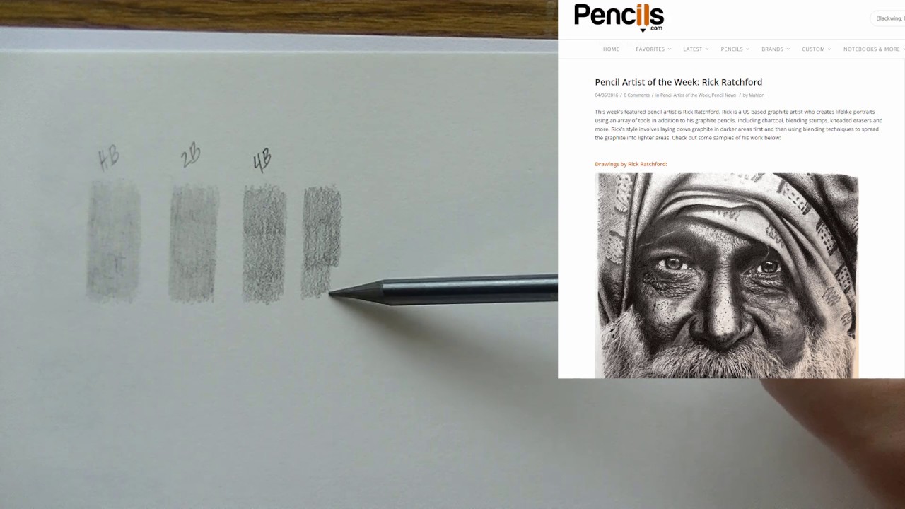 NO WOOD! | Koh-i-Noor Woodless Pencils | Drawing Pencils Review