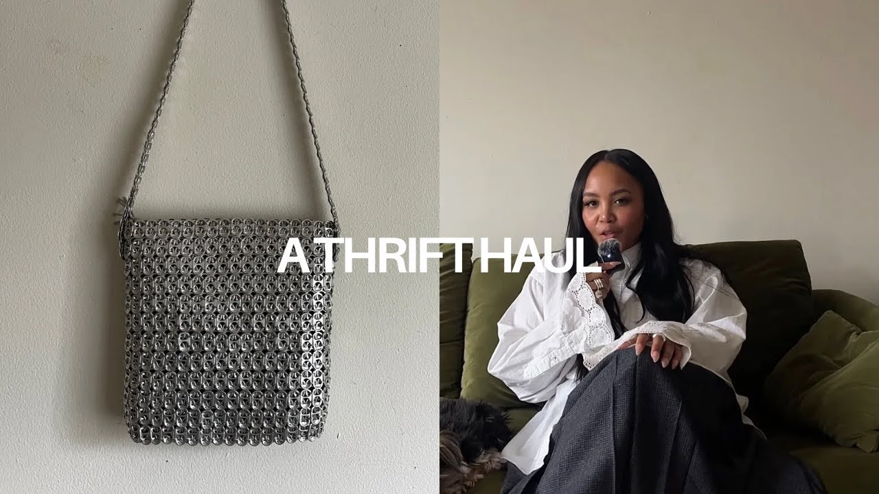 probably my best thrift haul ever | intentional shopping, new pieces for my wardrobe