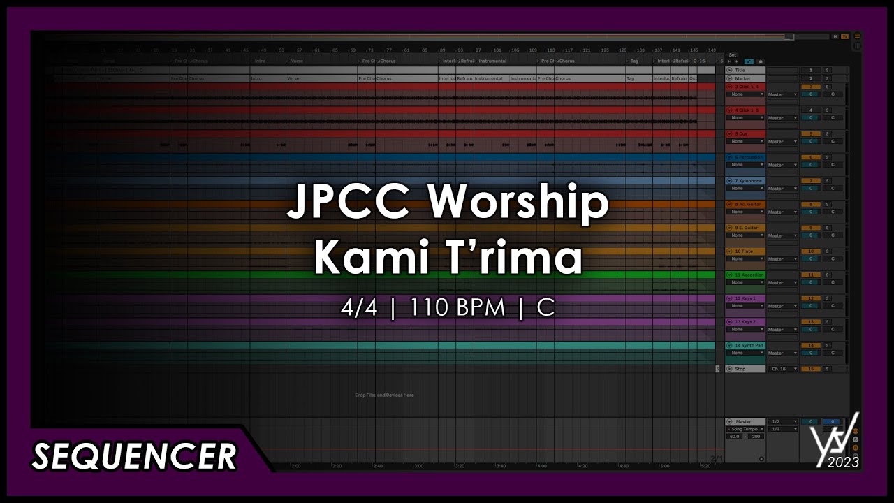 JPCC Worship - Kami T'rima [Sequencer]