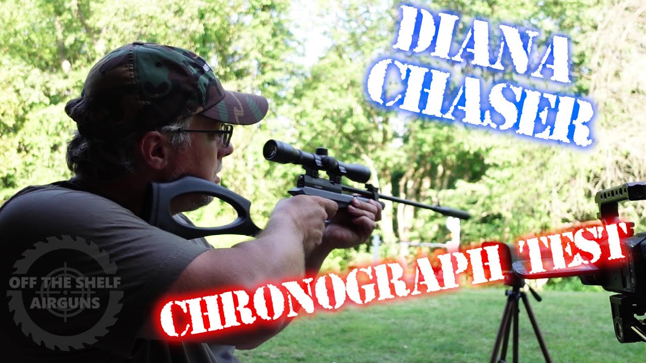 Diana Chaser .22 Cal Chronograph Test