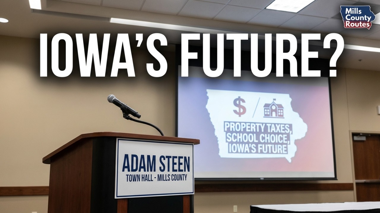 Adam Steen vs Randy Feenstra | Iowa Governor Race Discussion in Mills County
