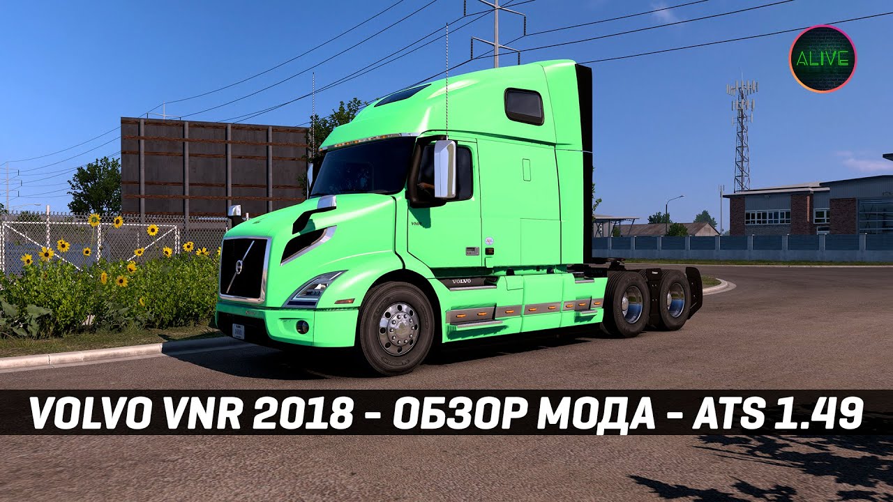 VOLVO VNR 2018 (FRANK_PERU) - ОБЗОР МОДА #ATS 1.49