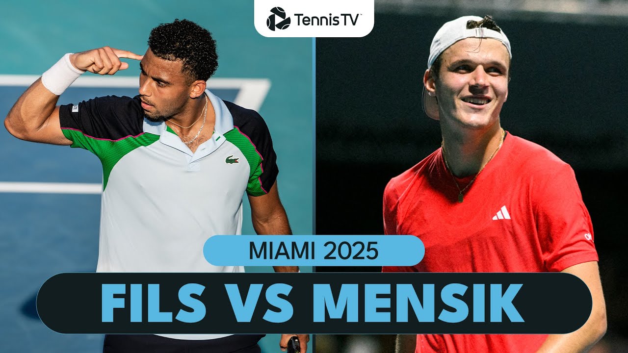 Jakub Mensik vs Arthur Fils For Spot In Semi-Finals 💥 | Miami 2025 Highlights