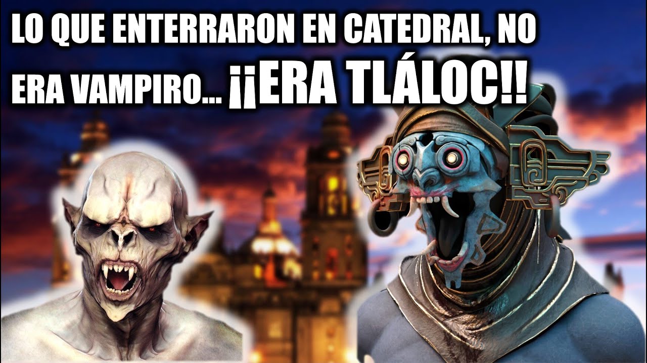 TL&Aacute;LOC EST&Aacute; ENCERRADO DEBAJO DE CATEDRAL METROPOLITANA EN CDMX: Puedes Verlo por Ti Mismo | Leyenda