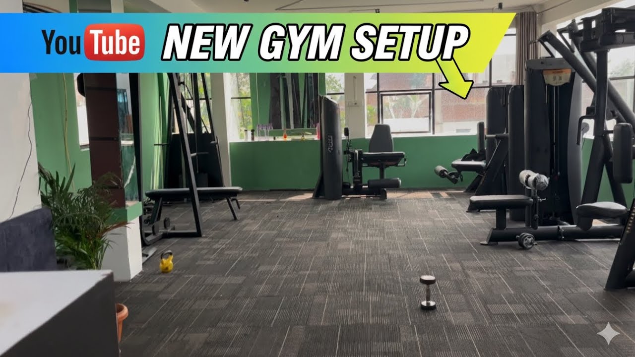 New gym setup full information how to open new gym 👍