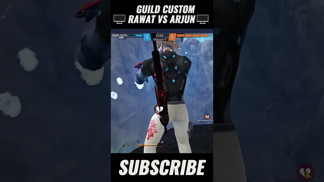 guild custom BS RAWAT GAMER vs ARJUN LIVE #impossible