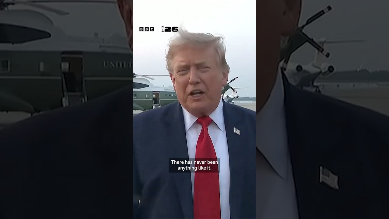 &laquo;ОДНО ИЗ ВЕЛИЧАЙШИХ СОБЫТИЙ В ИСТОРИИ&raquo; &mdash; ТРАМП О ЧЕМПИОНАТЕ МИРА 2026 ГОДА