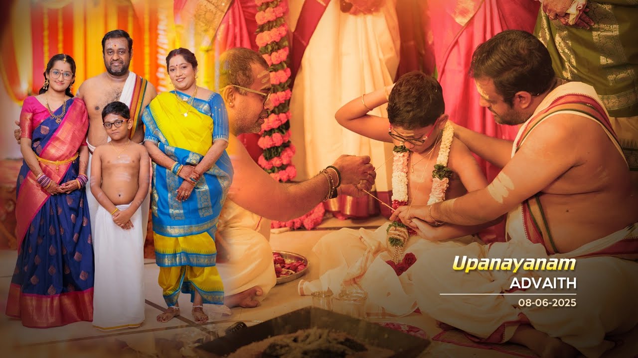 Upanayanam Ceremony Advaith | 2025 | Balaji Digital Vision |