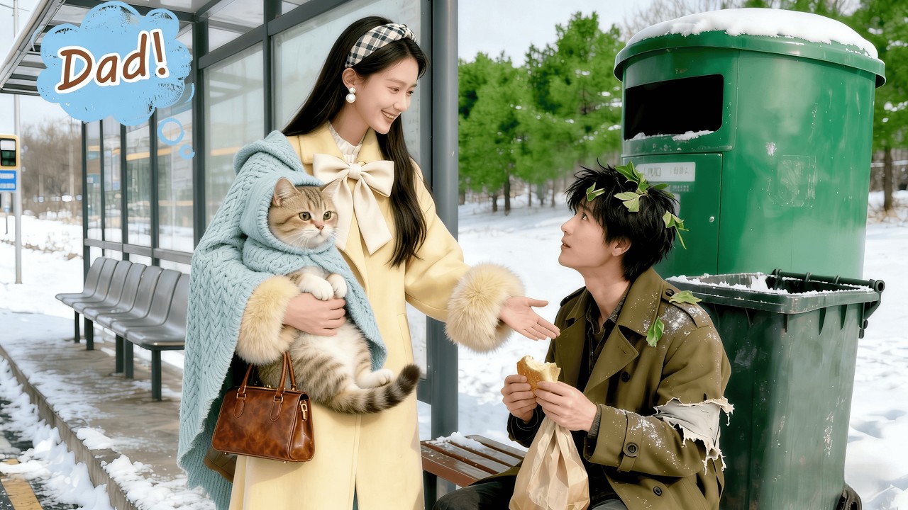 Single Mother Unexpectedly Saved Pitiful Beggar,Unaware He's Handsome Billionaire; Love Blossoms!