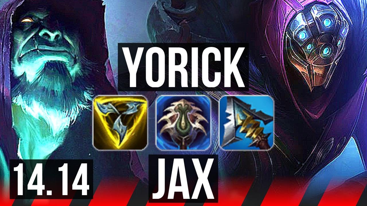 YORICK vs JAX (TOP) | Dominating, Rank 14 Yorick | VN Master | 14.14