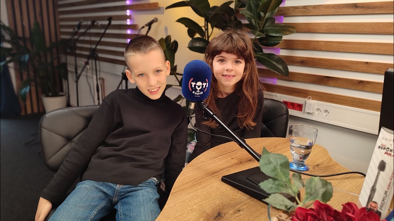 Intervju: Edvard in Frida Kaloh - finalista oddaje Slovenija ima talent (Toti Radio | 106,8)