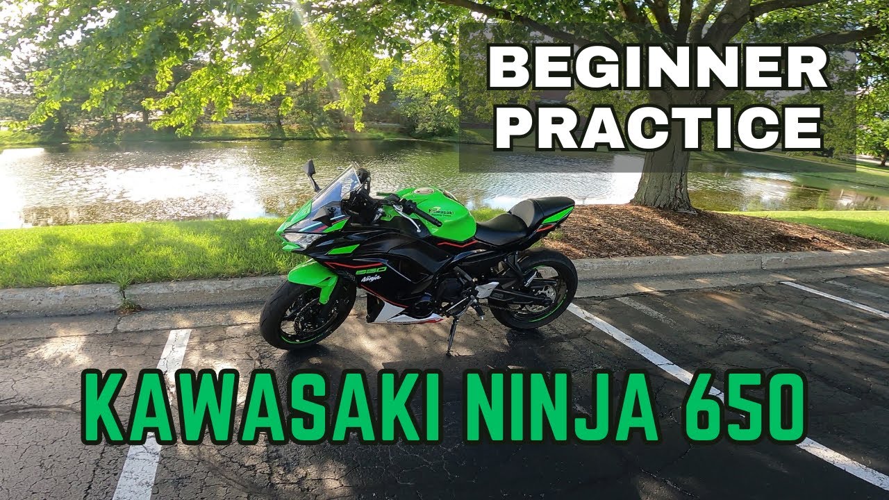 Beginner Rider Practice | First Time Riding on Street | Kawasaki Ninja 650