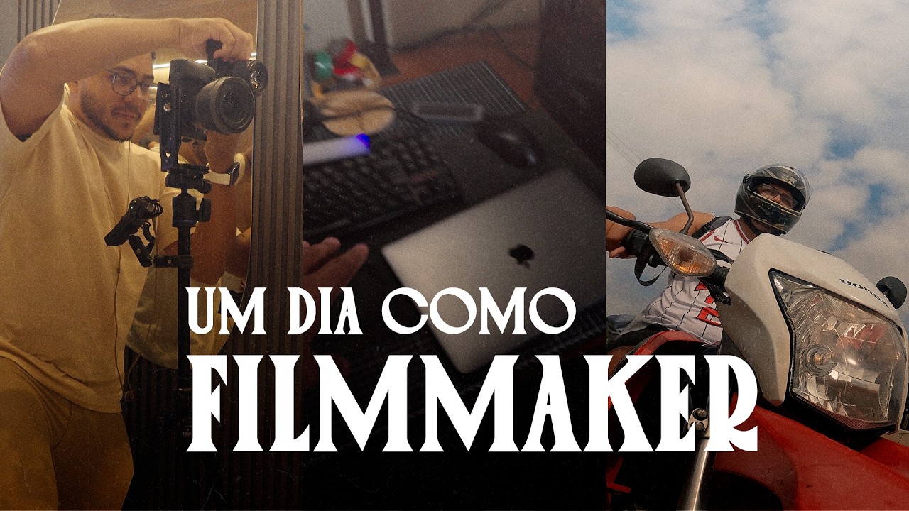 UM DIA DE GRAVAÇÃO COMO FILMMAKER | Vlog 02