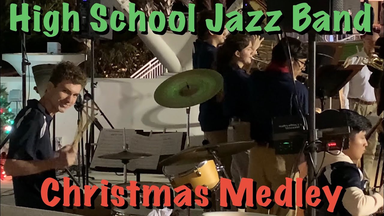 High School Jazz Band performs a Christmas Medley (12/13/2024)