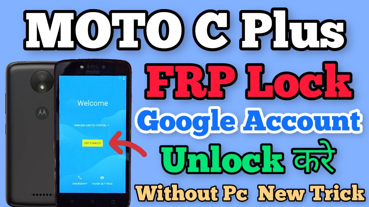 MOTO C Plus || FRP Bypass || Android 7.0 || Google Account Unlock || Without Pc || New Trick 2023.