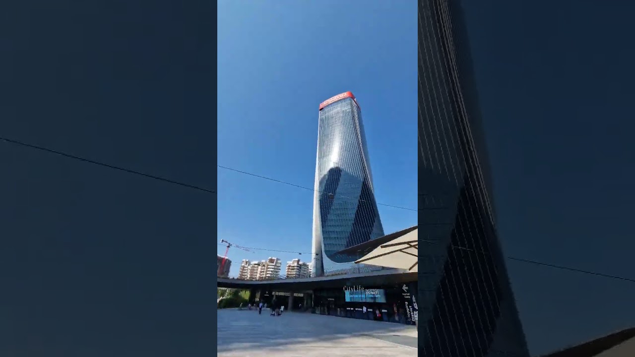What's it like in #Milano #CityLife #shoppingcenter ...