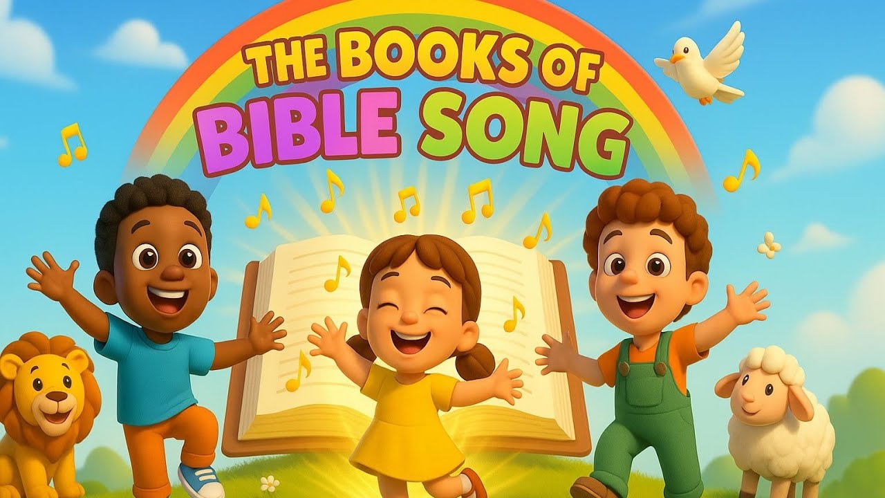 🎶 Books of the Bible Song | Fun 3D Animated Christian Song for Kids | LetzPraise Kids TV