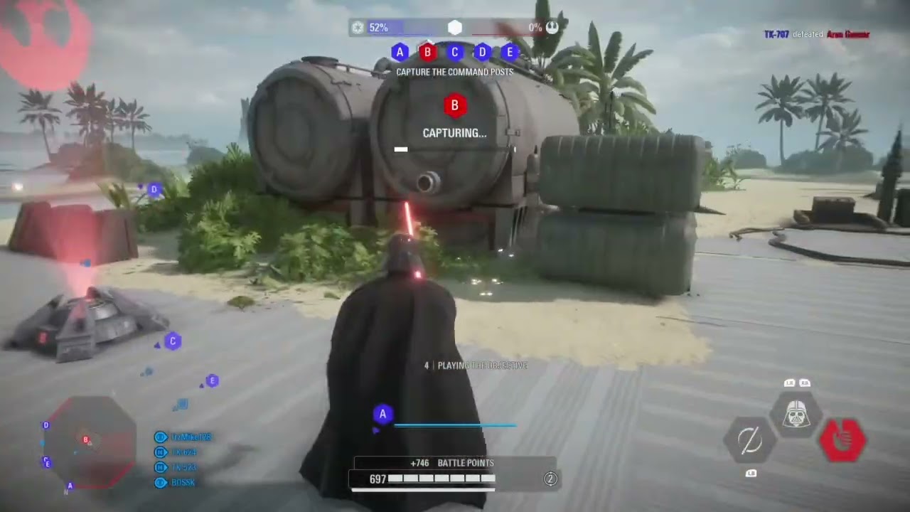 Star Wars Battlefront 2 (2017) Supremacy 16: Scarif (Empire)