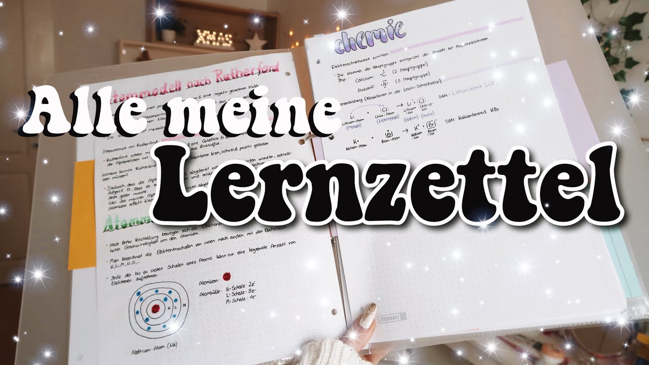 Alle meine Lernzettel📝 | kathie