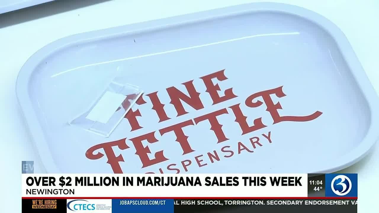 Conn. sees $2 million in cannabis sales within the first week of sales