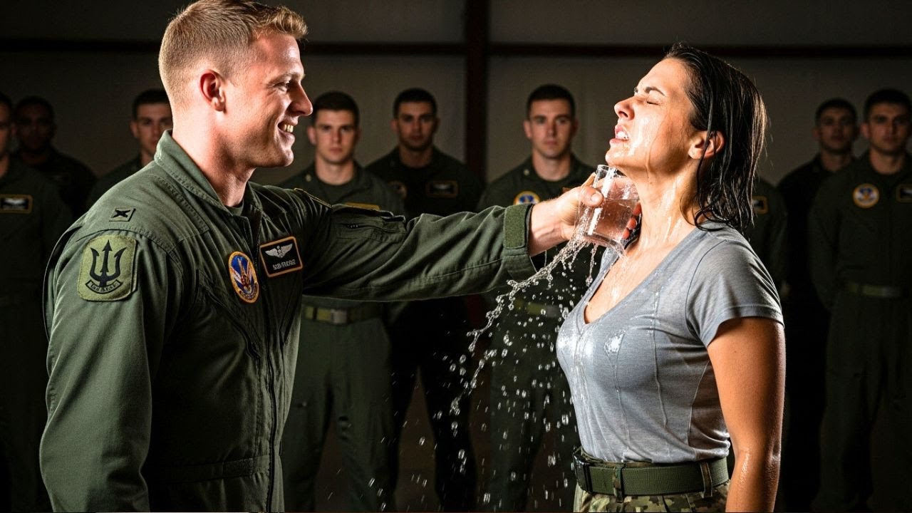 “Weakling!” He Splashed Water on the Recruit — A Few Minutes Later, Her Rank Stunned Everyone